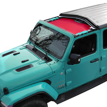 Load image into Gallery viewer, Coverspec Jeep Wrangler Sunshade JL(2018-Current) Top Sun Shade Screen Cover Front JLU 4 Door Topless 2 Door